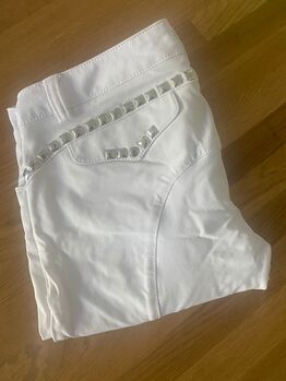 Animo Reithose D-36, mit Nieten, weiß, Animo, Kamil, Breeches & Jodhpurs, Rehlingen