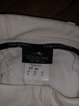 Brandneue Equiline Reithose Weiß, Equiline , Giselle Spittel, Show Apparel, Erfurt