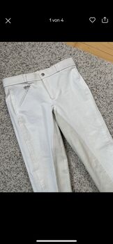 Cavallo Tunierhose Weiss,  Cavallo Carina, Dr Frauke  Mehrhoff, Kinder-Reithosen, Gladbeck