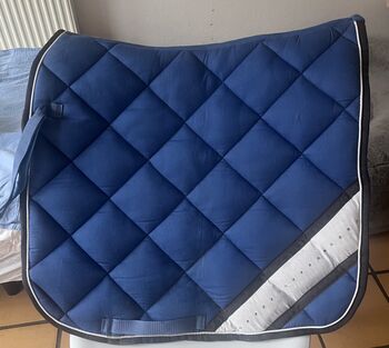 Schabracken Loesdau, Dressur Schabracke blau/weiß Dressur Schabracke blau/weiß, Loesdau, Maika Zimmer, Schabracken, Heidenrod
