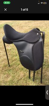 GFS dressage saddle black 17.5, GFS, Kate, Dressursattel, Prenton