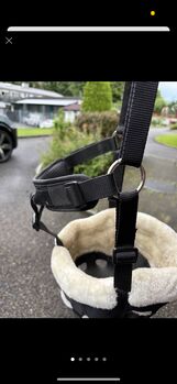 Halters QHP Fressbremse mit Kunstfell, Fressbremse mit Kunstfell, WB Fressbremse mit Kunstfell, WB, QHP Fressbremse mit Kunstfell, Céline Leonardo, Halters, Rüti ZH