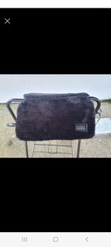 Kentucky Black Sheepskin Bib for chest, Kentucky , Amy Donnelly, Horse Blankets, Sheets & Coolers, Stamullen