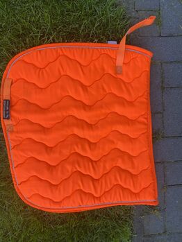 Neon Orange Dressur Schabracke, HKM, Becca, Dressage Pads, Rodewald