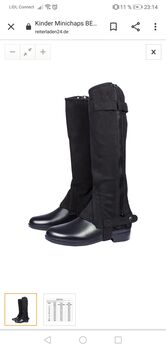 Pfiff Minichaps Bente, Pfiff Minichaps Bente, Lilly, Half Chaps, Halen