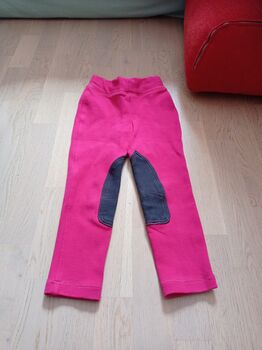 pinke Kinderreitleggins von Equilibra in Größe 122, Krämer Kinderreitleggins Equilibra in Größe 122, Lara Ozimek, Kinder-Reithosen, Hilden