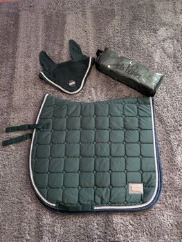 Czapraki Felix Bühler, Felix Bühler Schabracke Green Lake, grün, Dr Dressur WB set Felix Bühler Schabracke Green Lake, grün, Dr Dressur WB set, Felix Bühler , Laura , Czapraki, Essen
