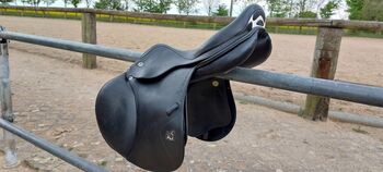 Prestige Springsattel X-PERIENCE, Prestige  X-PERIENCE , Katharina, Jumping Saddle, Jena