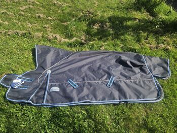 Regendecke 155cm neu, Equitheme Tyrex, Appel, Pferdedecken, Seelbach