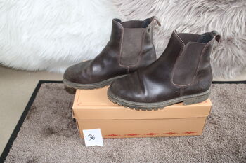 Reitstiefeletten Jodhpurstiefel Gr. 36 braun Leder, Loesdau, Nicole, Jodhpur Boots, Schleswig-Holstein - Kiel