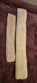 Sheepskin girth sleeves, Catriona Hunter , Girths & Cinches, Whitburn