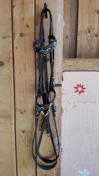 Trense Barock dunkelbraun WB, Iberosattel, Sandra Wörl, Bridles & Headstalls, Obersöchering