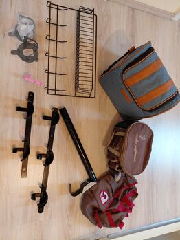 Sattelkammer & Boxenausstattung Stall-Zubehör Sattelhalter Haken Trensen-Halter Putztasche Stall-Zubehör Sattelhalter Haken Trensen-Halter Putztasche, Rebecca, Sattelkammer & Boxenausstattung, Ulm