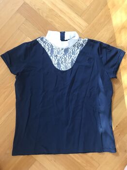 Turnierbluse Lauria Garelli dunkelblau Gr. XXL, Lauria Garelli, Laura Krämer, Show Apparel, Rosenheim