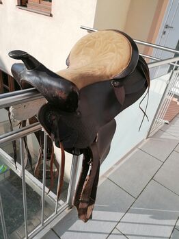 Westernsattel, braun, Loesdau, Loesdau, Biggi, Western Saddle, Landshut