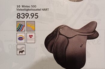 Wintec 500 Wide VS HART, Wintec  500 Wide VS HART, Claudia Liebminger, All Purpose Saddle, STATTEGG 