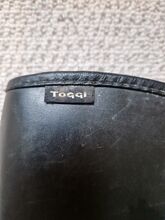 Toggi black rubber riding boots size 4 Toggi