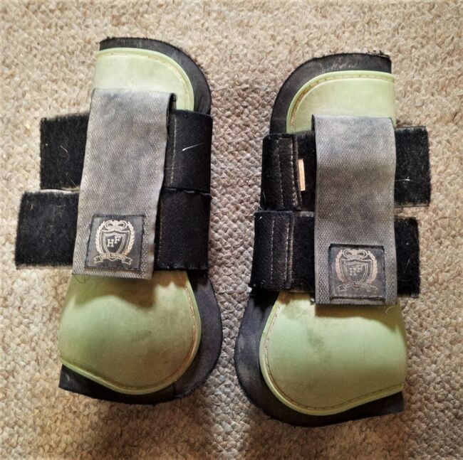 1 Paar Gamaschen vorne von HORSE FRIENDS (COB/VB, lime), Horse-Friends, CN, Tendon Boots, Altusried