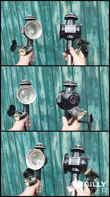 2 unbenutzte Kutschlampen (rot/reiß) mit Halterungen und Leuchtmittel, siehe Bilder, Familie, Sonstiges, Rahden, Abbildung 4
