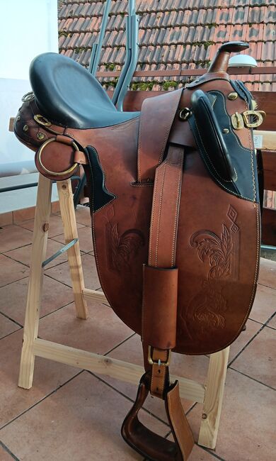 Australischer Stocksattel 17,5", Maria, Wanderreitsattel, Lautenbach, Abbildung 3