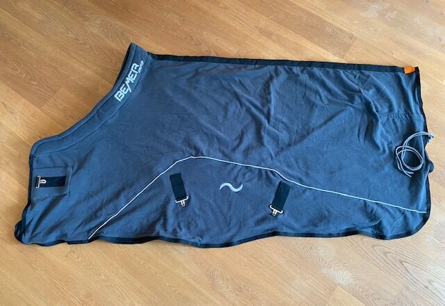 Bemer Abschwitzdecke Fleece Grau Gr. 145 155 NEU, Bemer, Kati Auer, Horse Blankets, Sheets & Coolers, Remscheid, Image 6