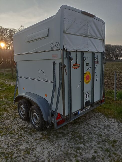 Böckmann 2er Vollpoli, 100km Zulassg.Tüv 2/25 angemeldet/fahrbereit, Böckmann 2er Vollpoli 2 Achsen 100 km Zulassung, Johann H. Herholz, Horse Trailers, Bassum, Image 4