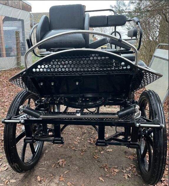 Kutsche Trainingswagen Poj-Kon Einspänner für Warmblut - neuwertig, Poj-Kon, Katja Thomas, Carriages, Eldena, Image 6