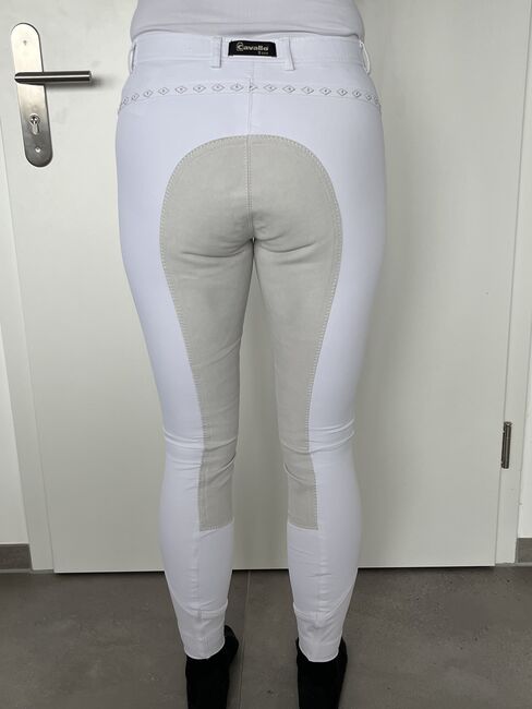 CAVALLO Reithose weiß mit Vollbesatz Gr. 80 (fällt aus wie Gr. 38) neuwertig, CAVALLO Calla, Sabrina, Reithosen, Geisenheim, Abbildung 2