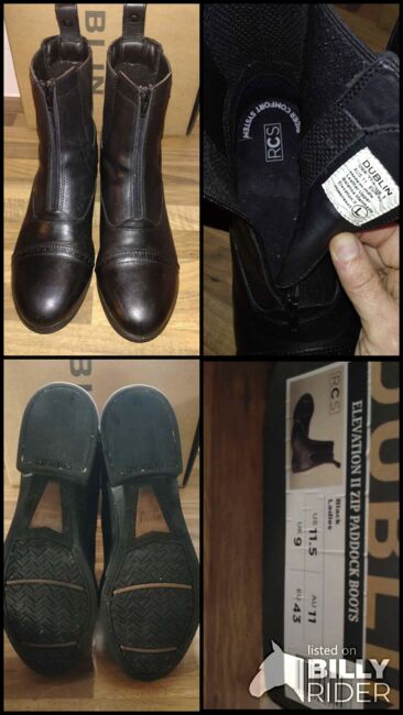 Dublin Paddock Boots Size 9, Dublin Elevation II , lindafjordan , Reitschuhe & Stallschuhe, Abbildung 5