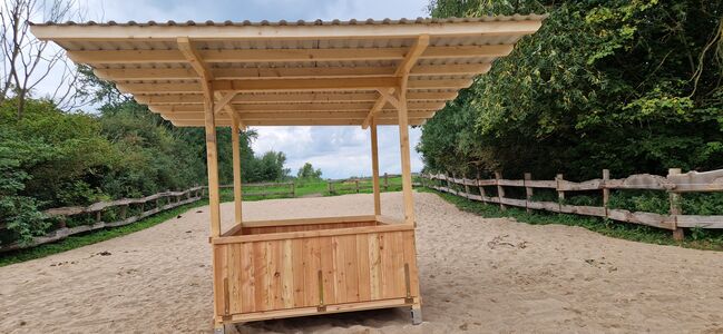 Heuraufe für Pferde und Ponys, Timbermühle , Henrik Murjahn  (Timbermühle Holzarbeiten und Design ), Hay Nets, Bags & Rags, Sandesneben , Image 16