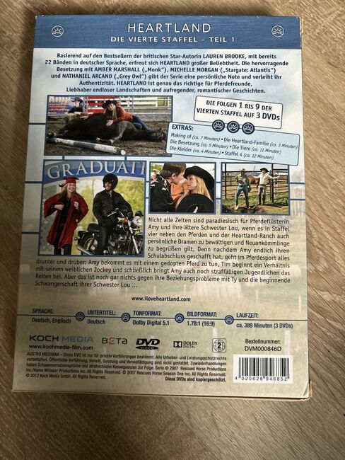 Heartland Staffel 4.1, Sabrina, DVD & Blu-ray, Ahrenshagen-Daskow, Abbildung 2