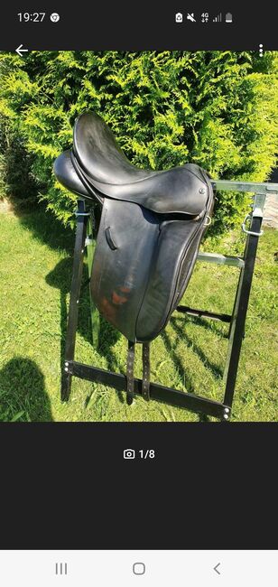 Hintermayer Anatomic Dressursattel 17'', Hintermayer Anatomic , Sarah, Dressage Saddle, Wüstenrot