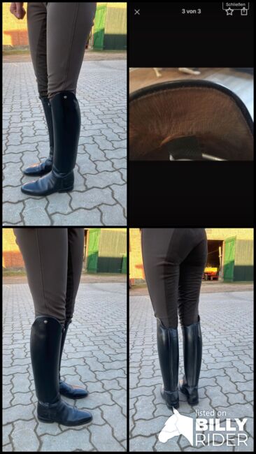 Lederreitstiefel von Königs „Rubin“, Königs Reitstiefel , Mieke, Reitstiefel, Hamburg, Abbildung 8