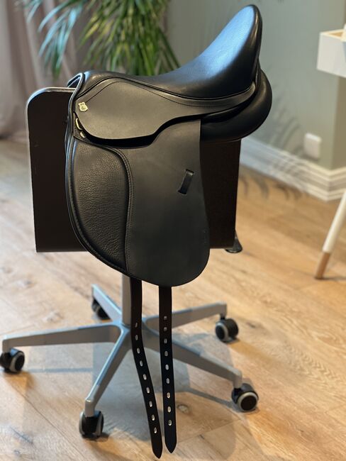 Massimo Basso Sattel, Massimo Basso, Johanna Heim, Dressage Saddle, Hamburg, Image 4