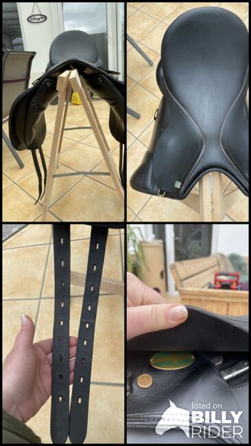 Massimo Dressur II FK KW 38 17 Zoll, Zeitler Massimo Dressur II FK, Martina, Dressage Saddle, Moringen , Image 11