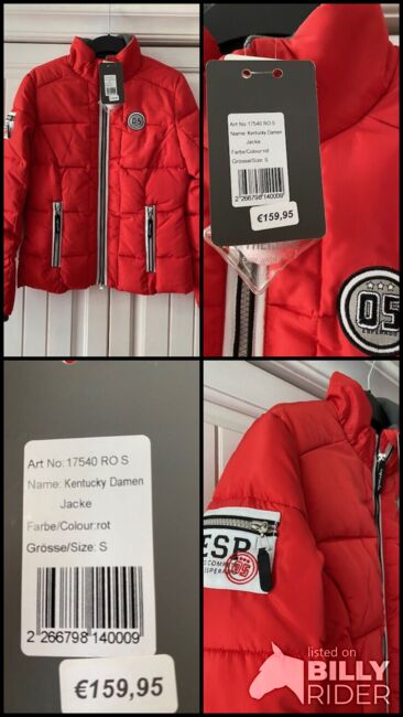 NEU ESPERADO Damen Winter Reitjacke Winterjacke Kentucky ROT Gr. S, Esperado Kentucky, Kati Auer, Reitjacken, Mäntel & Westen, Remscheid, Abbildung 8