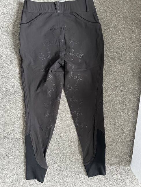 NEVER WORN Brown/grey Le mieux full seat grip breeches (UK 8), le mieux , Eneya Jenkins , Breeches & Jodhpurs, Littlehampton , Image 2