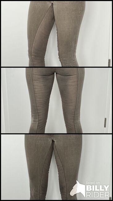 PIKEUR JeansReithose sand/olive mit Vollbesatz Gr. 76 (passt bis Gr. 38) - sehr guter Zustand, PIKEUR LAVINIA, Sabrina, Reithosen, Geisenheim, Abbildung 4