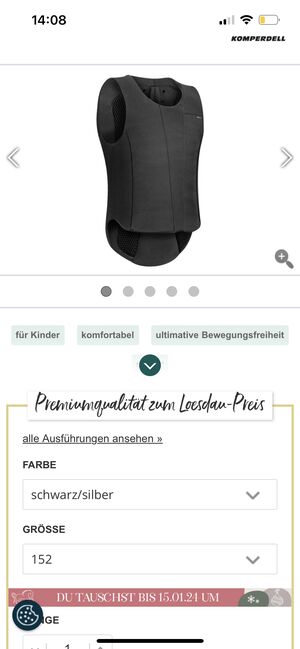 Rückenprotektor Ballistic Vest Champion, KOMPERDELL Ballistic Vest Champion, Lena , Sicherheitswesten & Rückenprotektoren, Frickingen, Abbildung 3