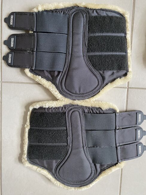 Set 4 Eskadron Gamaschen plus Glocken, Eskadron , C. Schüler, Tendon Boots, Hünxe, Image 6