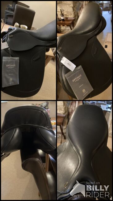 Shires Optimus Close Contact Jump Saddle Black BNWT, Shires Optimus, Helen ridge, Jumping Saddle, Richmond, Image 7