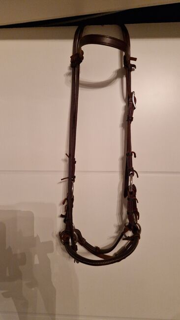 Sidepull dunkelbraun, WB, Melanie , Bitless Bridles, Ennepetal