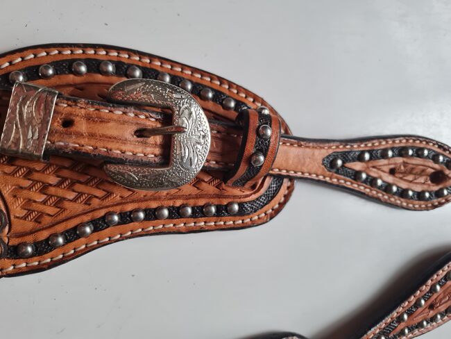 Sporenriemen neu, Sporenriemen Western , Angelika , Spurs & Spur Straps, Werther, Image 4