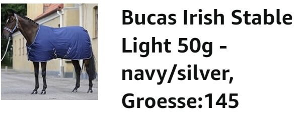 Stalldecke Bucas Irish Innovation Light 50g, Bucas Irish Innovation , J.B., Pferdedecken, Oelde, Abbildung 2