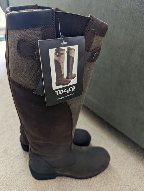 Toggi Winnipeg Riding Boots size 39, Toggi  Winnipeg , Clare, Riding Boots, Headley Down, Image 2