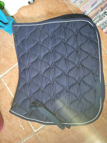 HKM Schabracke 14212 PonyViels - Anatomische Satteldecke Mit Window-Steppung