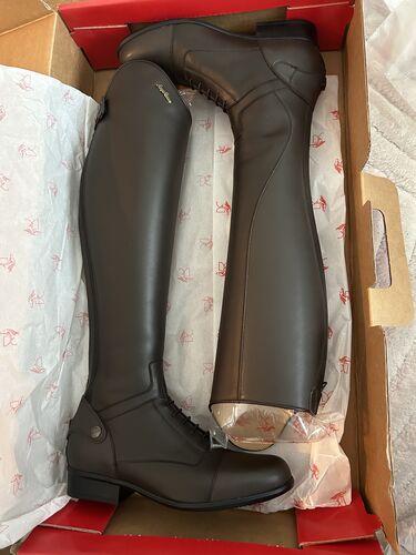 Reitstiefel Sergio Grasso Braun Coffee Brown 40/41