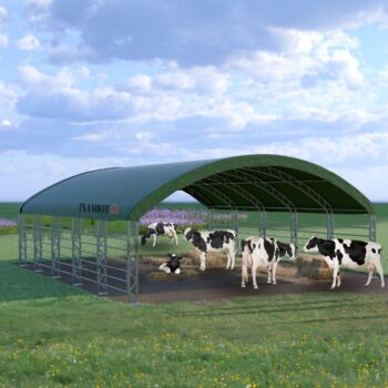 Kuhstall 12x12 m CTL4040 für den ganzjährigen Einsatz auf Weiden, Karol, Horse Shelters & Tents, Wrocław