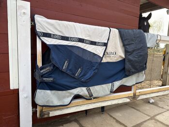 130cm Horseware Rambo Summer Series Fliegendecke Regendecke Horseware  Summer Series 