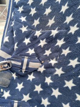 145cm Blue Steel fleece with half neck. Blue Steel